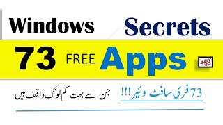 73 Secret FREE Windows Tools  A Game Changer for Your PC [upl. by Holsworth724]