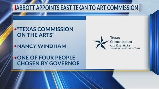 Gov Abbott appoints Nacogdoches woman to Texas Commission On the Arts [upl. by Adkins]