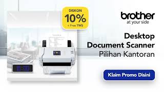 ADS2700W  Desktop Scanner Pilihan Kantoran  Promo [upl. by Barbey882]