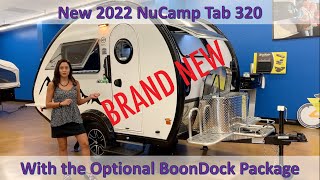 2022 NuCamp Tab 320 Boondock Review and Walk Through [upl. by Kimitri]