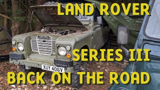 Land Rover series III  back on the road EP1 [upl. by Sigvard]