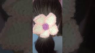 Crochet flower hair accessories [upl. by Tnomel]