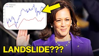 WOW This Model PREDICTS a HUGE Kamala VICTORY [upl. by Nahtonoj]