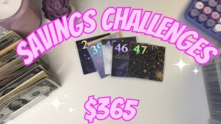 SAVINGS CHALLENGES 365 [upl. by Pilihp149]