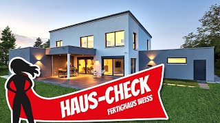 Haus Check Modernes Einfamilienhaus mit sechs Schlafzimmern von Fertighaus Weiss  Hausbau Helden [upl. by Piper651]