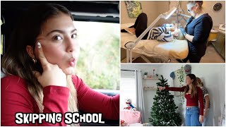 Skipping School  Decorating Unboxing  VLOGMAS DAY 10 [upl. by Kellda]