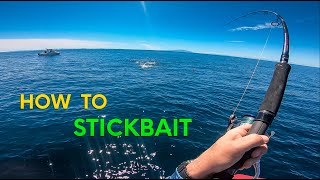 How to Stickbait for Kingfish  which rods reels line knots stickbaits [upl. by Eanrahc]