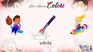 Learn Colors Name In English  Color Videos For Kids  Learn to write colors name for Kids [upl. by Atinor]