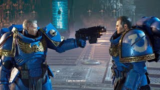 Space Marine 2 Titus Betrayal Scene  Warhammer 40K [upl. by Manouch]