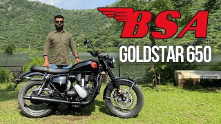 BSA Goldstar 650 Review  Detailed Walkaround  Motorxone [upl. by Hajidak]