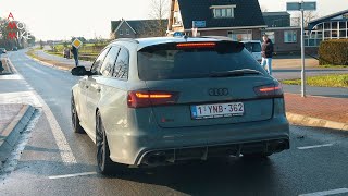 Audi RS6 C7 Performance with Akrapovic Exhaust  Revs amp Accelerations [upl. by Pepper161]