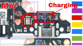 oppo a3s charging problem  oppo a3s cph1853 Sub Board Charging Mic Spk jumper solution [upl. by Hjerpe]