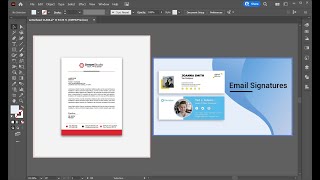 Graphic Design Live Class on Adobe Illustrator Letterhead and Email Signature Design [upl. by Vetter]