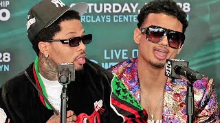 GERVONTA DAVIS amp ROLLY ROMERO GET INTO IT AGAIN GO BACK amp FORTH AT 2ND PRESS CONFERENCE FULL VIDEO [upl. by Gnahc212]