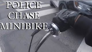 POLICE CHASE MINIBIKE CRAZY [upl. by Lledualc]