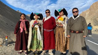 WELCOMING THE HOLY MUMMIFIED BODY OF HE GALDEN TRIZUR RINPOCHE TO RIZONG MONASTERY MUMMIFIED BODY [upl. by Noami]