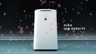 Plasmacluster Ion Air Purifier  Ion Density [upl. by Jacoby]