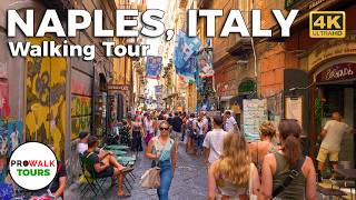 Naples Italy 🇮🇹 ASMR  Binaural City Sound Walking Tour 🚶‍♂️ Prowalk Tours [upl. by Zavala]