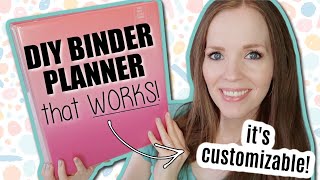 HOW TO USE A BINDER AS A PLANNER  HOW TO ORGANIZE YOUR LIFE  DIY PLANNER FLIPTHROUGH [upl. by Wendy486]