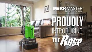 WerkMaster Rasp Hardwood Floor Sander Multidrive Buffer Edger amp Concrete Surface Prep amp Polisher [upl. by Ynattib]