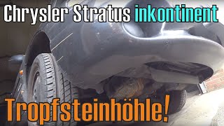 Tine´s Chrysler Liegen geblieben wegen Wasserverlust  Die spezialpfusch Reparatur Schlauchsalat [upl. by Allecsirp]