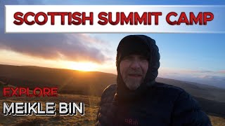 EXPLORE MEIKLE BIN  SCOTTISH MOUNTAIN SUMMIT CAMP  CAMPSIE HILLS [upl. by Jarrid]