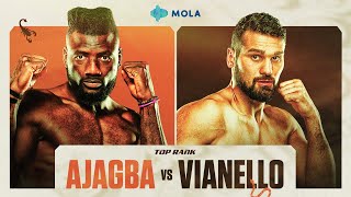 GUIDO VIANELLO vs EFE AJAGBA VERDETTO INGIUSTO  FULL FIGHT  TOP RANK  MOLA TV [upl. by Karlik]