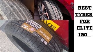 Bridgestone Sturdo 19555 R16 for elite i20 baleno installed Best tyres for highway and average [upl. by Ahsitniuq]