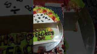 Happy Teachers day cake design cake bestbirthdaycakedesignforgirl [upl. by Imugem668]