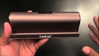 LuguLake Portable Wireless Bluetooth Speaker With Stand [upl. by Aniweta817]