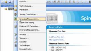 Spirent TestCenter Retrieve the License File [upl. by Jodi]