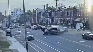 Video shows horrific crash that left two dead in Philadelphia [upl. by Mauretta]