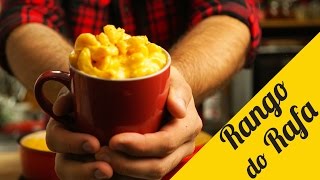 MacN Cheese em uma panela só  Macarrão com Molho de Queijo  Rango do Rafa [upl. by Olzsal]