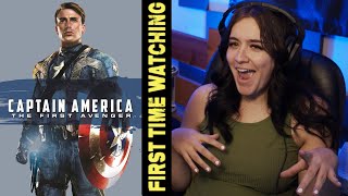 CAPTAIN AMERICA THE FIRST AVENGER  MCU MOVIE REACTION  FIRST TIME WATCHING [upl. by Kazim]