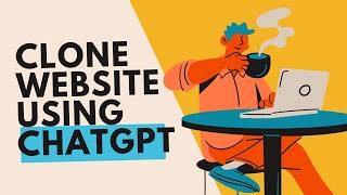 Clone any Website using ChatGPT 😱 [upl. by Nhor824]