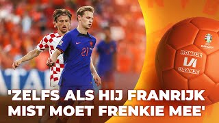 🟠 2 Zelfs als hij Frankrijk mist moet Frenkie mee naar het EK  Rondje Oranje [upl. by Kavita418]