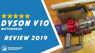 Dyson Cyclone V10 Absolute Test und Vergleich  Der Staubsauger Test 2019 [upl. by Lyckman155]