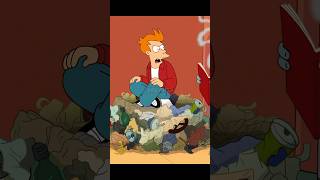 Fry Found Huge Egg futurama shorts [upl. by Yhpos]