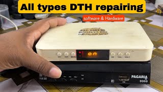 DD free dish set top box repairing pagaria solid wezone [upl. by Townsend]