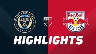 Philadelphia Union vs New York Red Bulls  HIGHLIGHTS  June 8 2019 [upl. by Dacey]