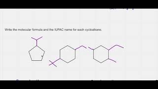 How To Name Cycloalkanes Step by Step with examples Organic Chemistry Tutorial [upl. by Annawal]