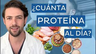 ¿Cuánta PROTEINA debo de consumir AL DÍA 🍳🥩 BENEFICIOS en DIABETES [upl. by Htepsle]