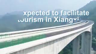 quotMost beautiful highwayquot in Hunan opens to traffic [upl. by Aikaz]