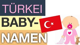 Türkische Vornamen – TOP 10 🇹🇷 ★★★ [upl. by Kafka577]