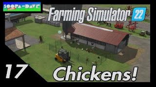 Farming Simulator 22 Chicken Coop FS22 Chickens [upl. by Geibel]