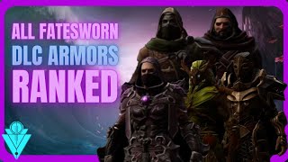 Kingdoms Of Amalur Fatesworn All DLC Armors Ranked amp Showcase [upl. by Moulton104]