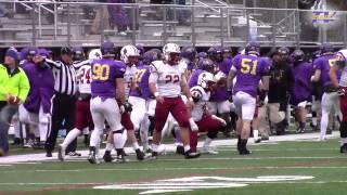 Alfred University Football vs St John Fisher Highlights 111514 [upl. by Almita171]