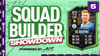 Fifa 22 Squad Builder Showdown Advent Calendar SIGNATURE SIGNINGS DE BRUYNE Day 5 vs FG [upl. by Gnaig801]