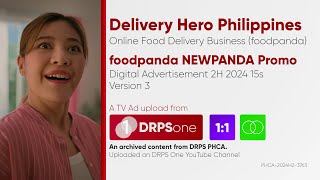 foodpanda NEWPANDA Promo Digital Ad 2H 2024 15s Philippines Version 3 11ST [upl. by Adyan]