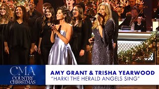 Amy Grant and Trisha Yearwood – “Hark The Herald Angels Sing”  CMA Country Christmas 2023 [upl. by Deutsch]